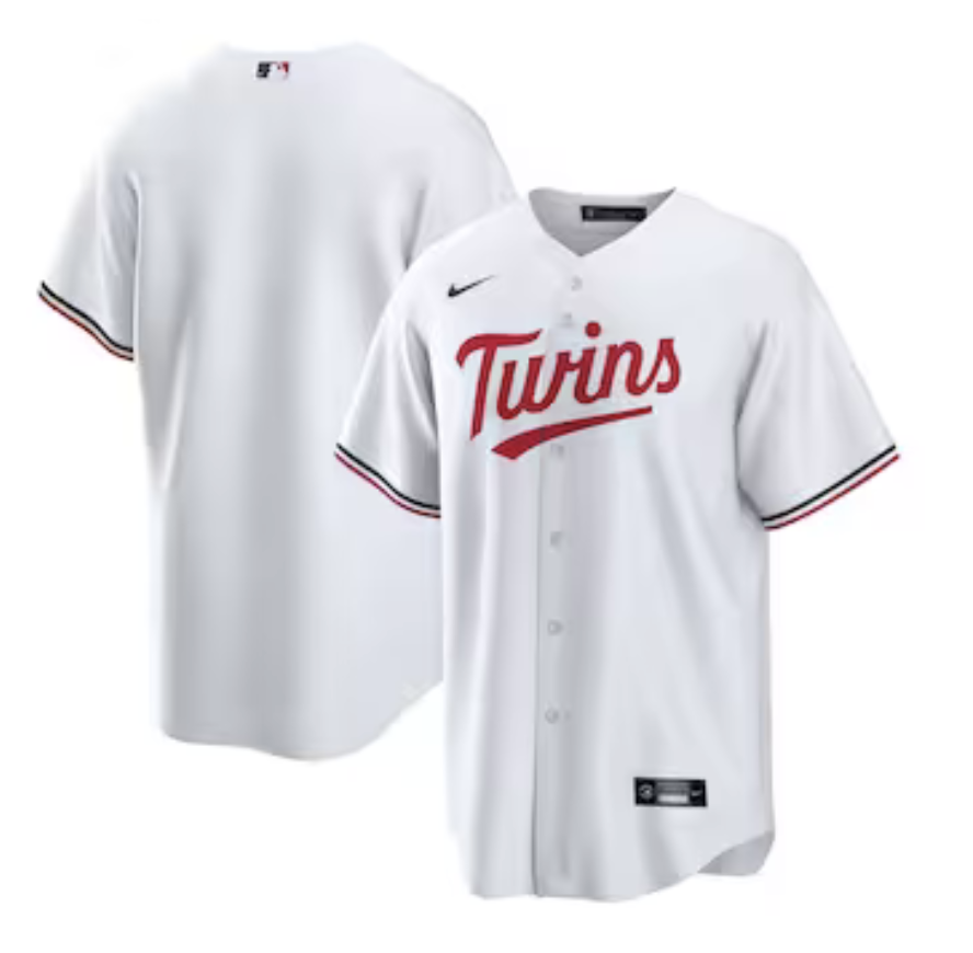 🌲 Minnesota Twins – Home Jersey White
