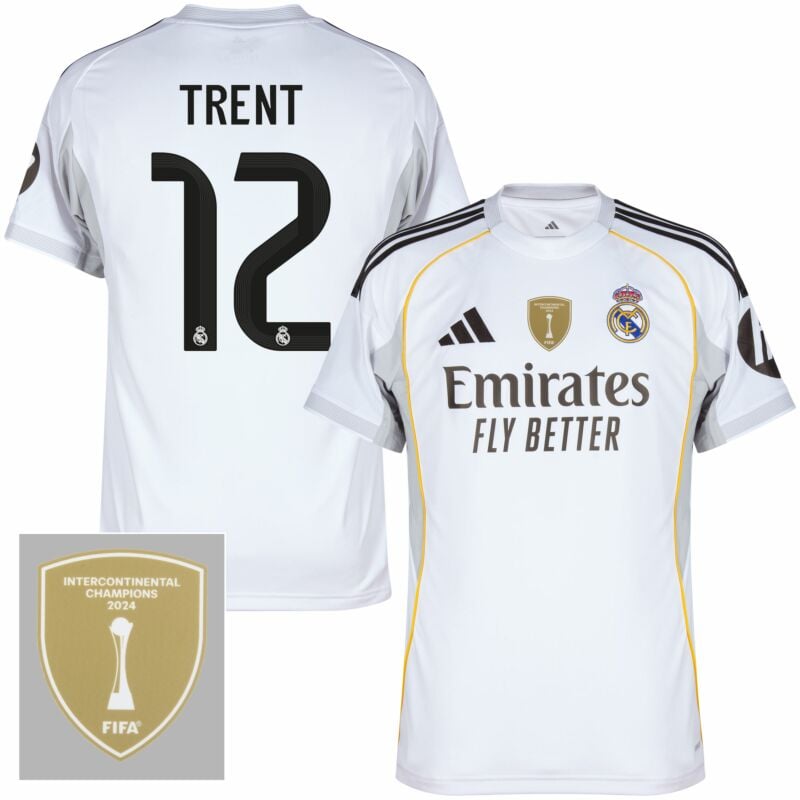 Real Madrid 2025/26 – Primera Equipación (Casa).