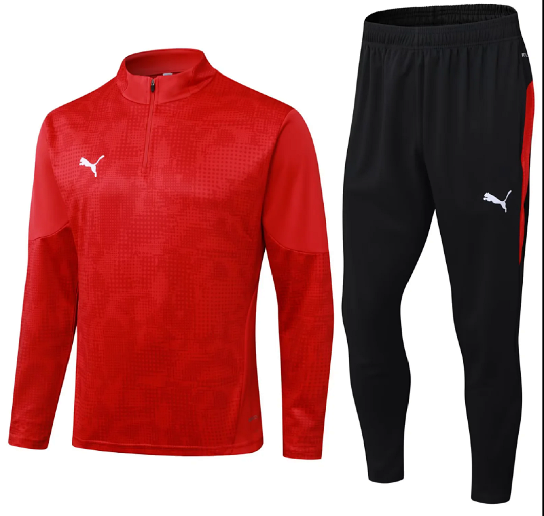 🔴 Kit de Entrenamiento ½ Zipper — Puma Performance
