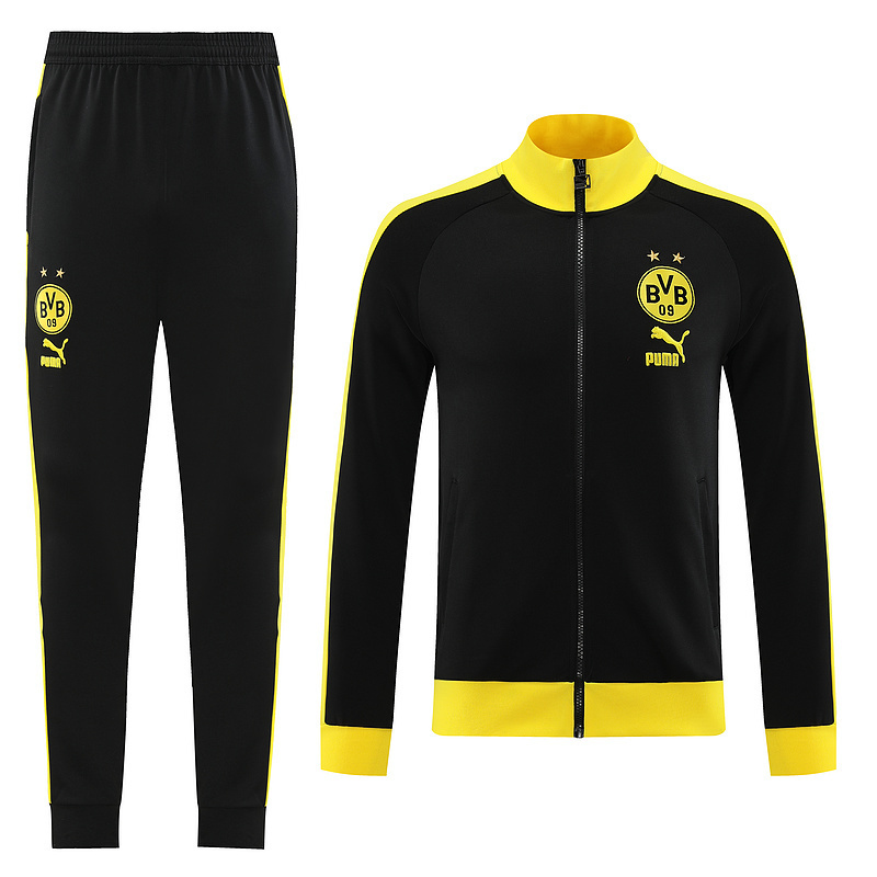 🐆 Borussia Dortmund 🟡 – Puma Training Full Kit Zipper