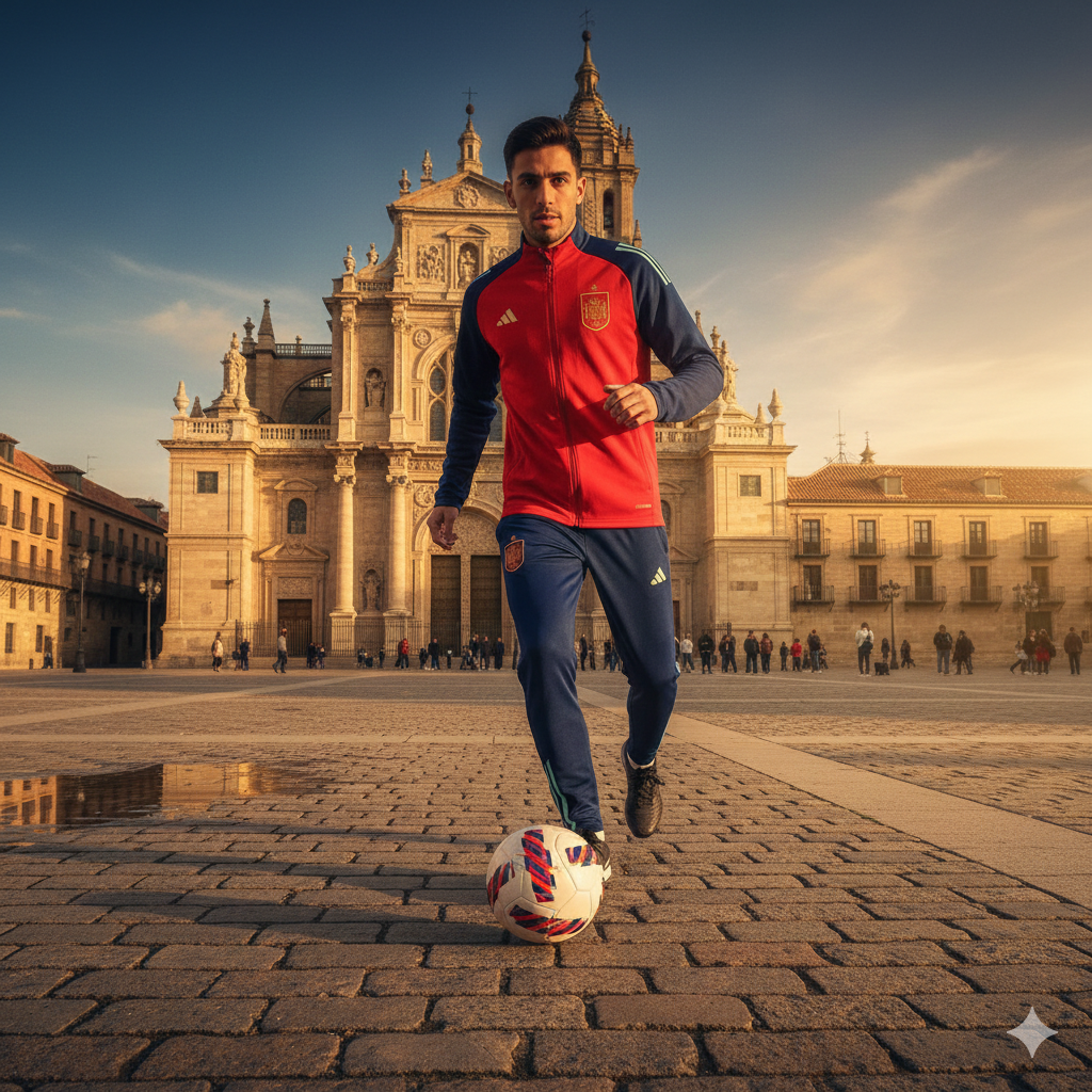 🔴🏁 Kit de Entrenamiento España – Chaqueta Full Zipper