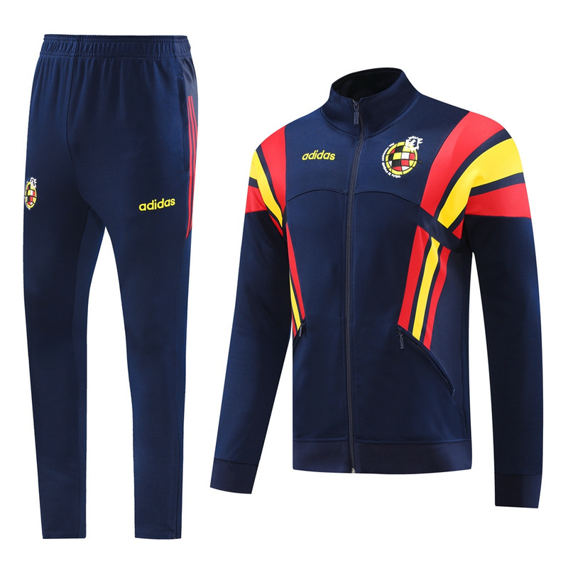 🔴🏁 Kit de Entrenamiento España – Chaqueta Full Zipper