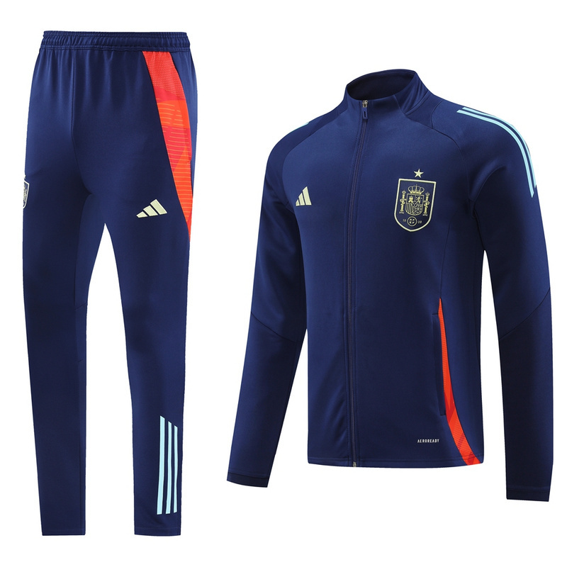 🔴🏁 Kit de Entrenamiento España – Chaqueta Full Zipper