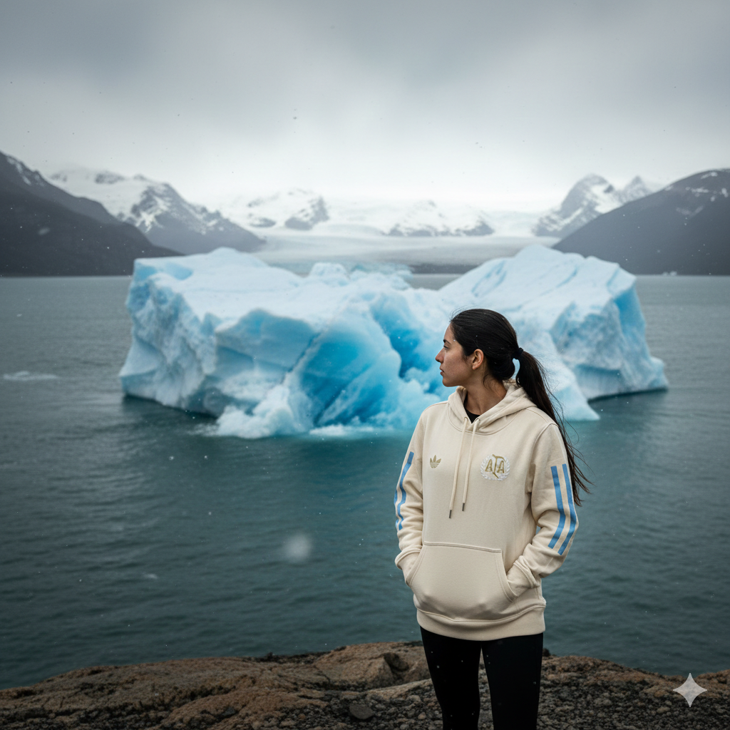🧥 Hoodie de la Selección de Argentina — Adidas