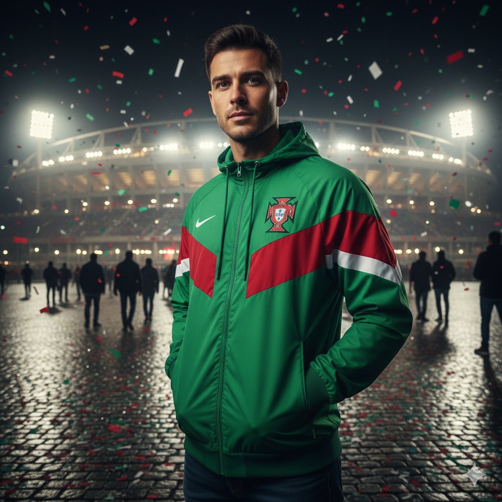 💨🧥 Portugal x Nike — o vento cai, a fé sobe
