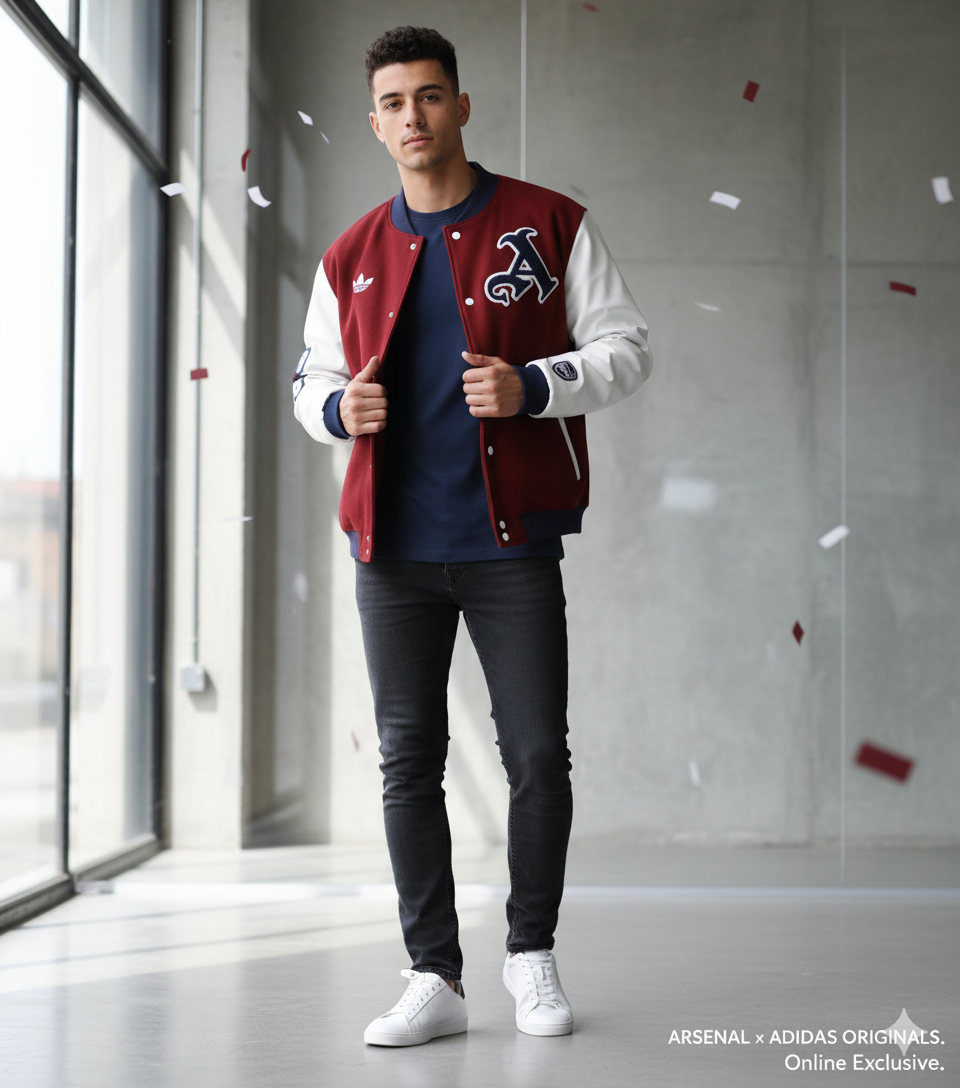 🧊🔥 Arsenal x Adidas — frío derrotado, orgullo canon