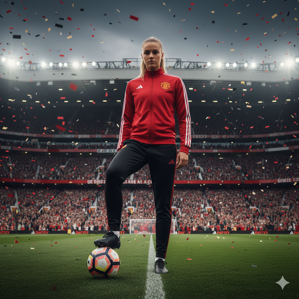 🔴⚫ Kit de Entrenamiento — Manchester United 🏴 x adidas