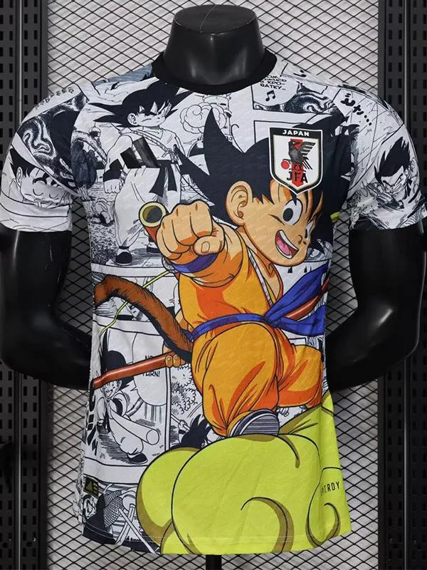 ☁️🐉 Camisa Japón Edición Especial Dragon Ball – Gokú en la Nube Voladora ⚽🔥