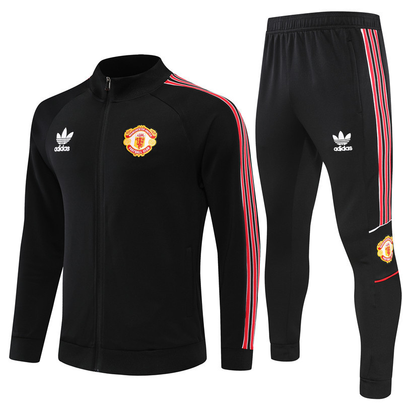 🔴⚫ Kit de Entrenamiento — Manchester United 🏴 x adidas