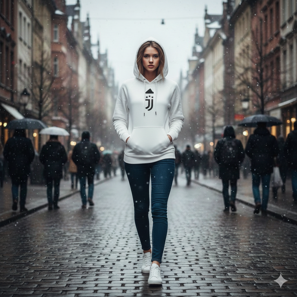 🧥 Hoodie Juventus x Adidas — Training/Street Drip