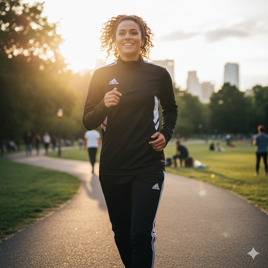 ⚫ Kit de Entrenamiento Unbranded | ½ Zipper — Adidas Performance