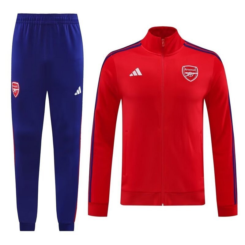 🔴⚪ Arsenal × adidas — Full Kit de Entrenamiento Full Zipper