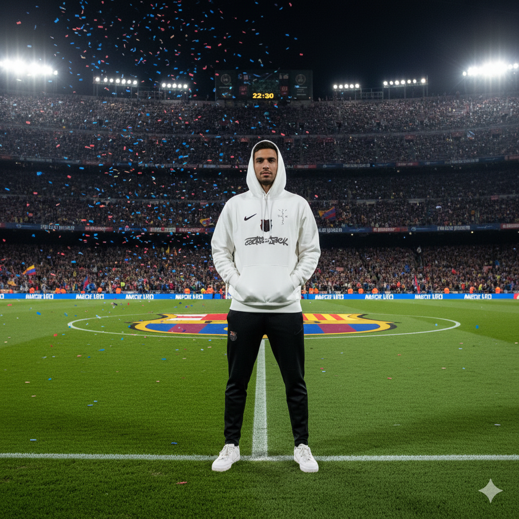 🧥 Hoodie de Entrenamiento — FC Barcelona (Nike)