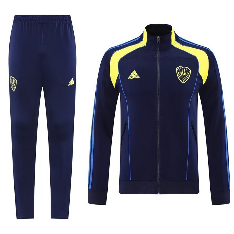 🔵🟡 Boca Juniors × adidas — Full Kit Full Zipper