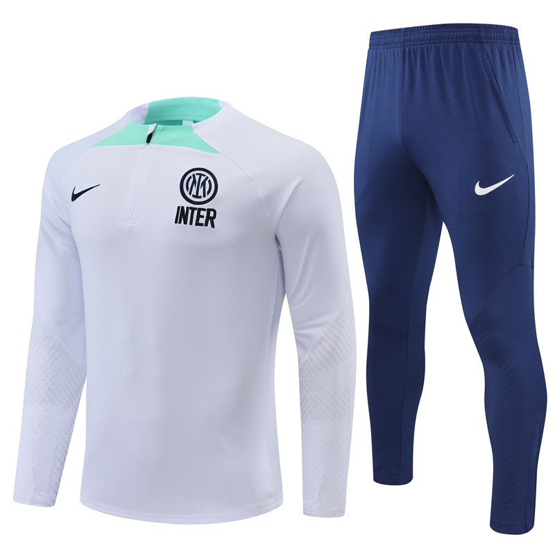 🔵⚫ Kit Entrenamiento Inter de Milán | ½ Zipper — Nike Performance