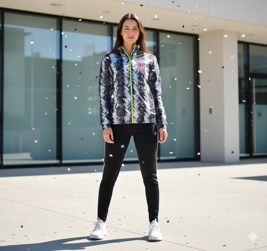 💨🧥 Juventus x Adidas — clima domado, escudo elevado