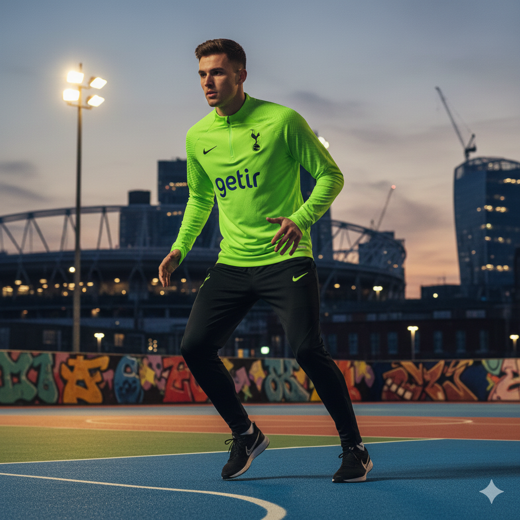 ⚪ Kit Entrenamiento Tottenham | ½ Zipper — Nike Performance