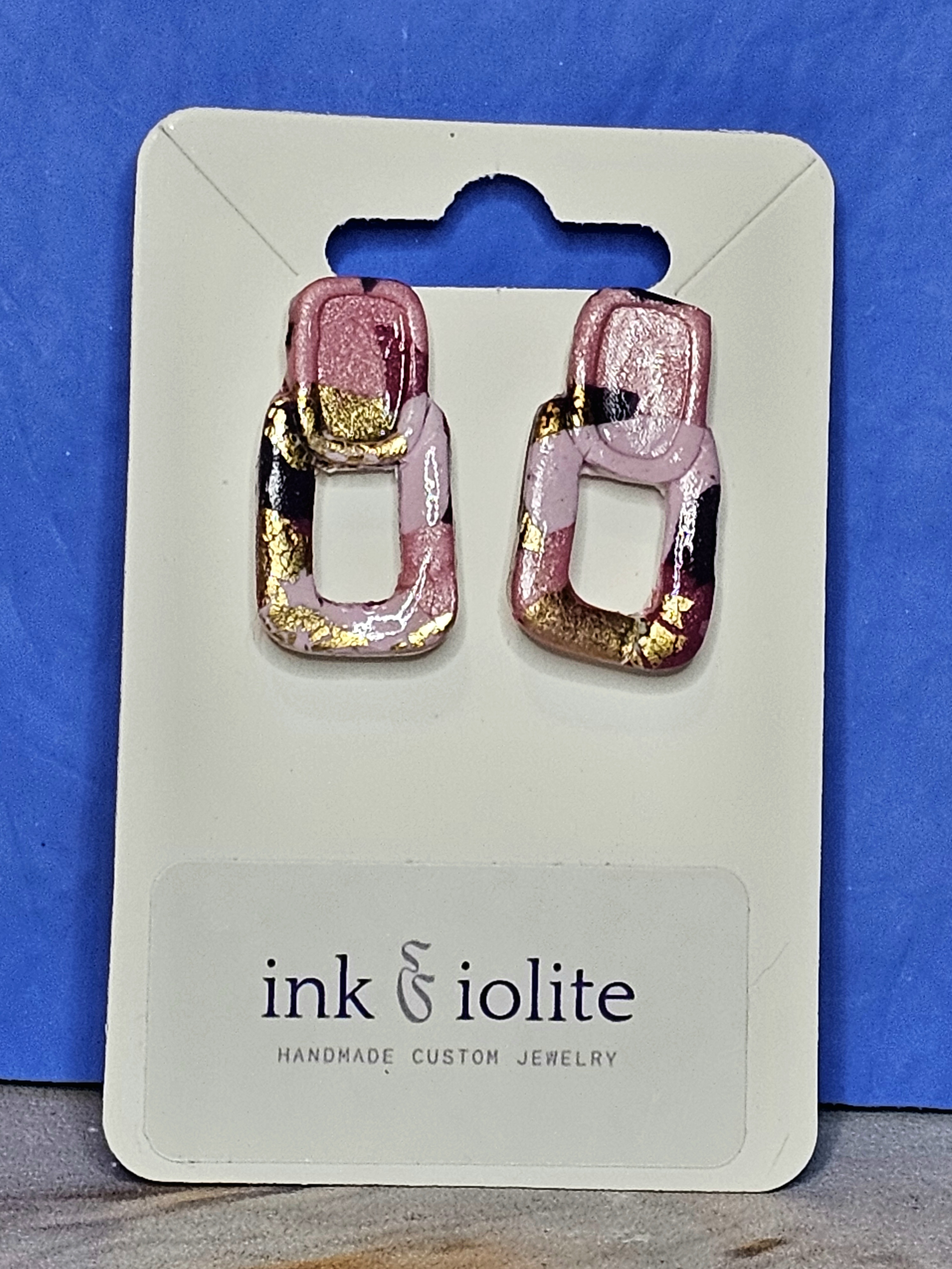 Pink and Gold Patchwork Posts