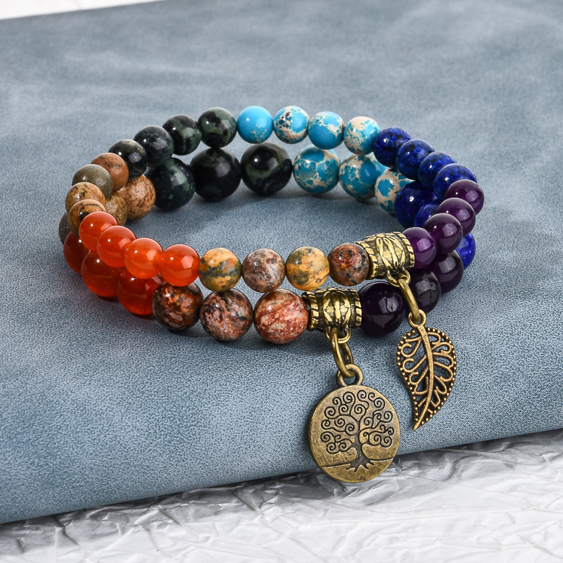 Five Elements Balance Beaded Bracelet Set
