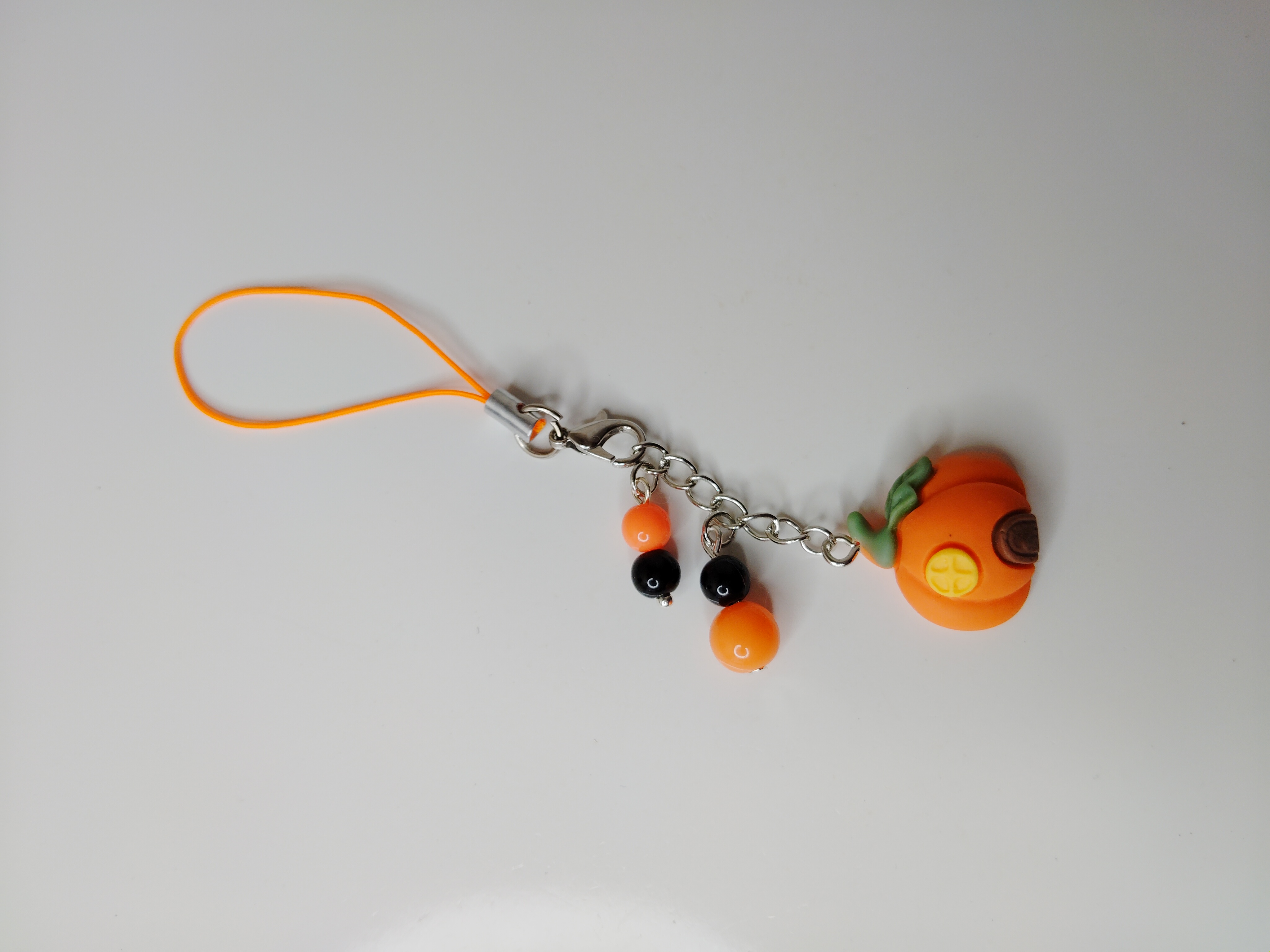 Pumpkin Phone Charm