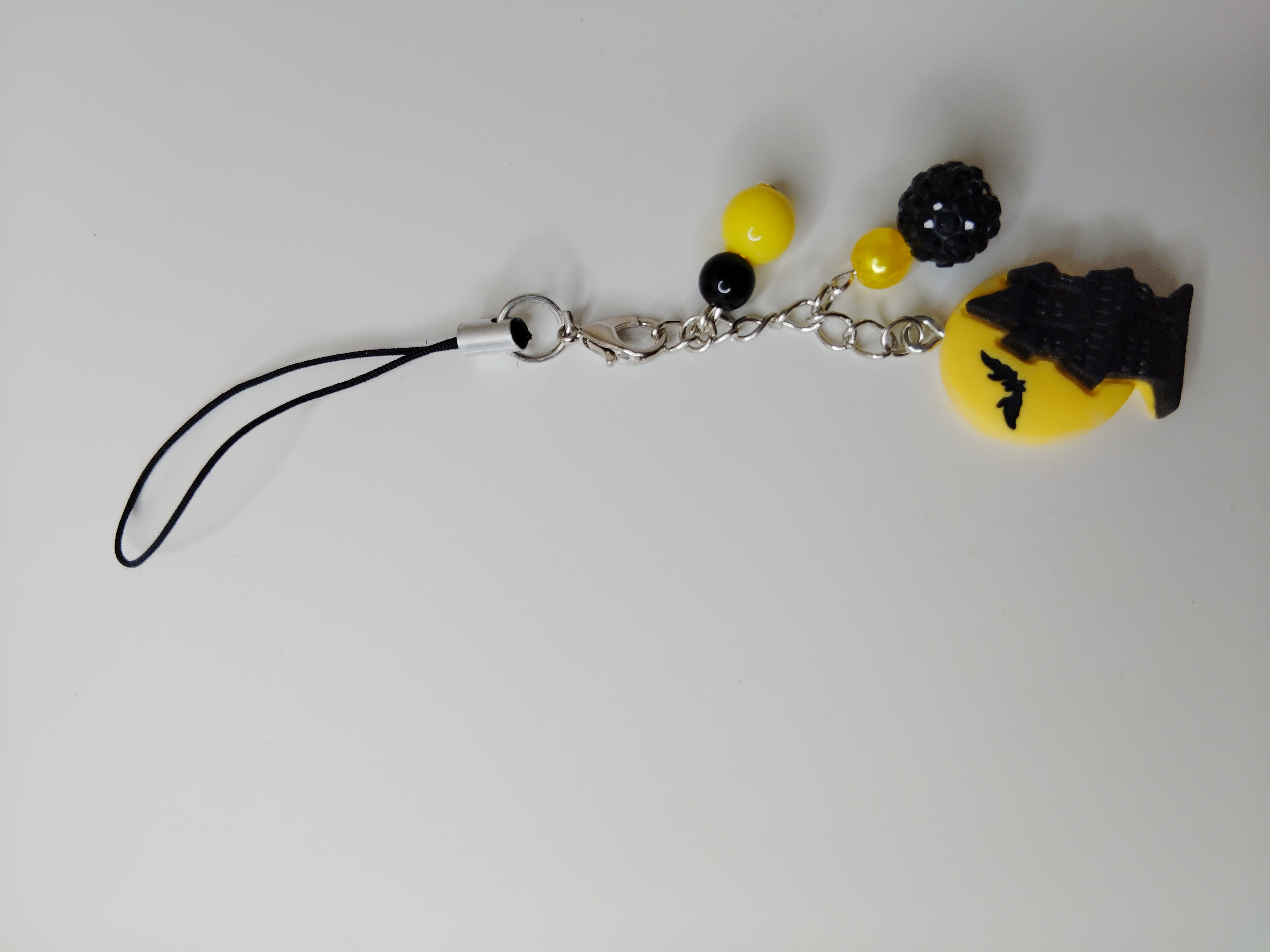Haunted House Phone Charm