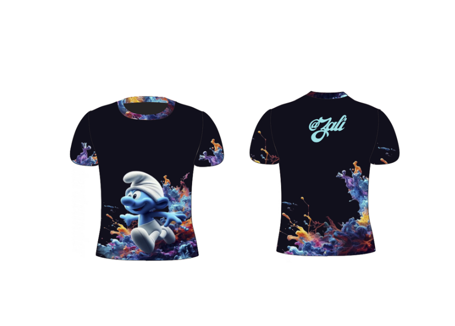 Smurf Sports shirt