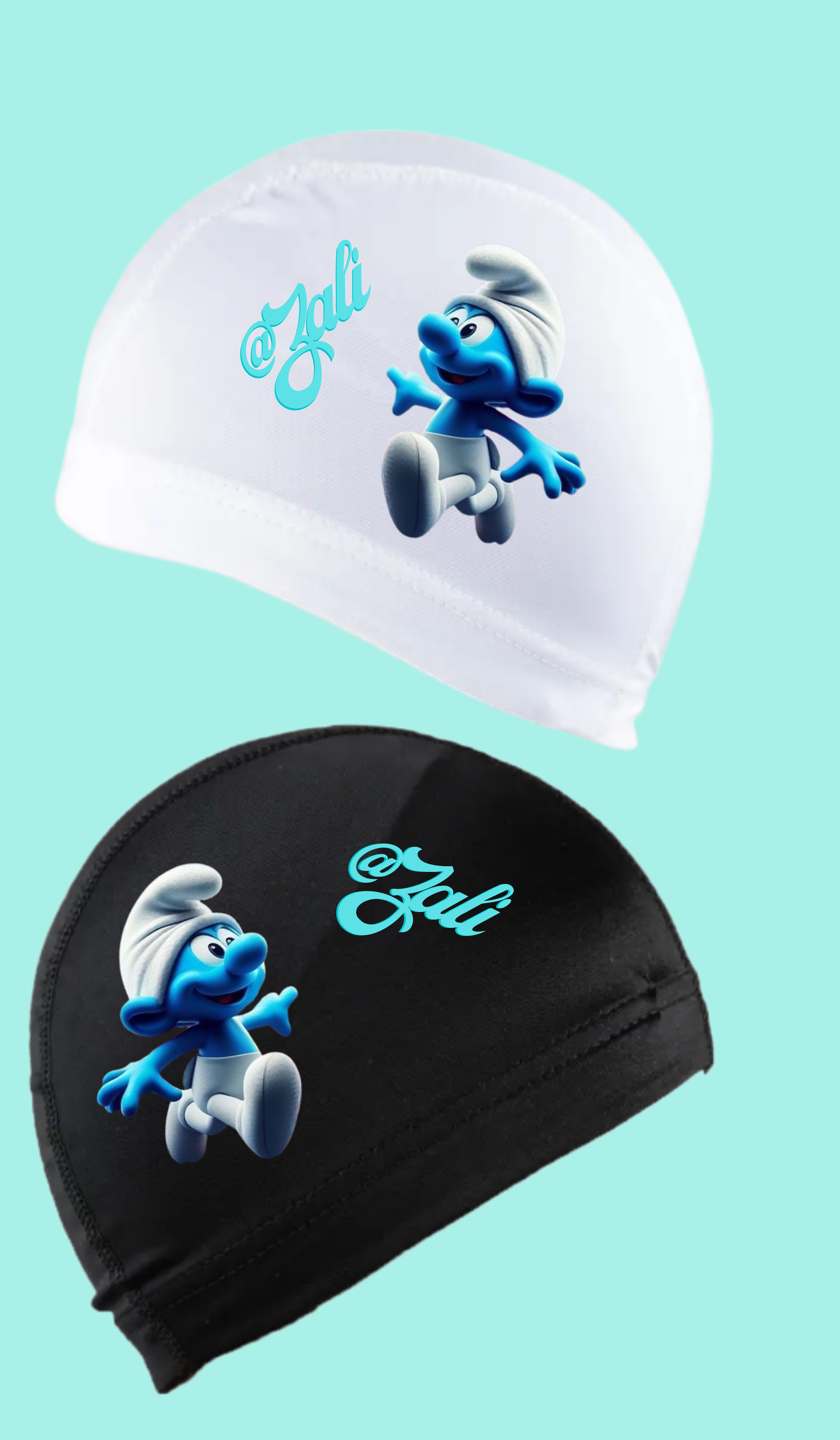 Smurfs Swim Cap