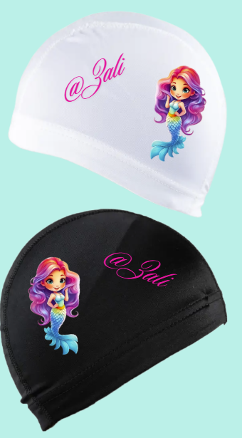 Mermaid towel & cap