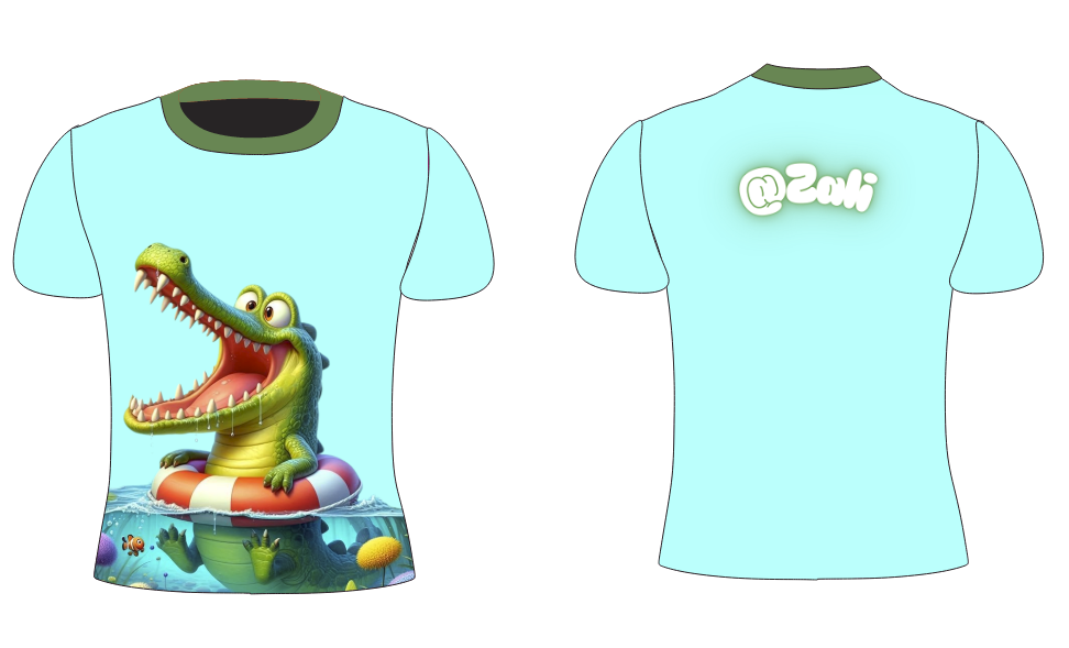 Croc Towel & Shirt