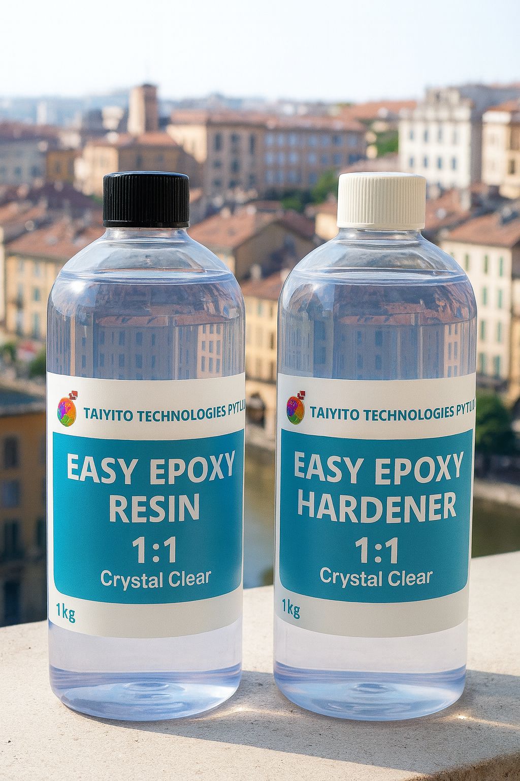 Easy Epoxy Resin and Hardener Set 1:1 (2 Kgs)