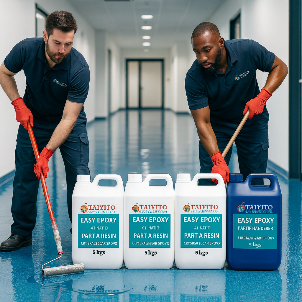 Easy Epoxy Resin and Hardener Set 3:1 ( Resin 15Kgs + 5 Kgs Hardener )