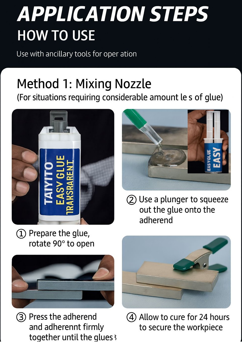 TAIYITO Easy Glue Transparent ( 50ml ) 