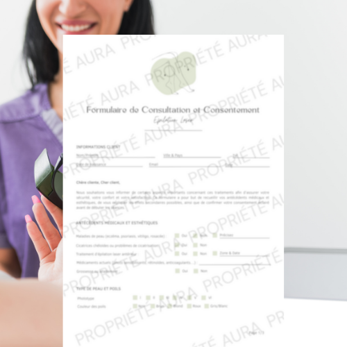 Formulaire Consentement - Epilation Laser