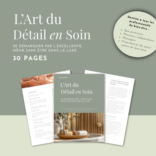L’Art du Détail en Soin : E-Book professionnel - 30 pages