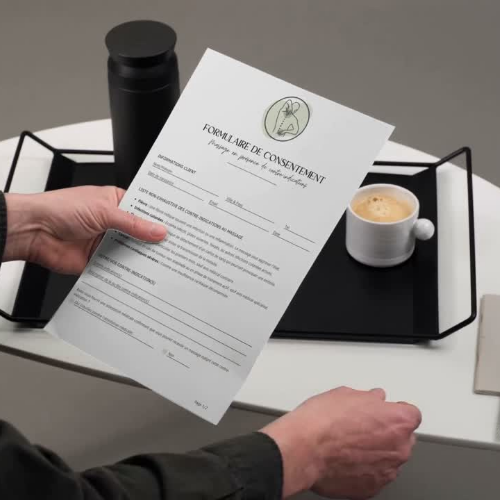 Formulaire de consentement – Massage en présence de contre-indications