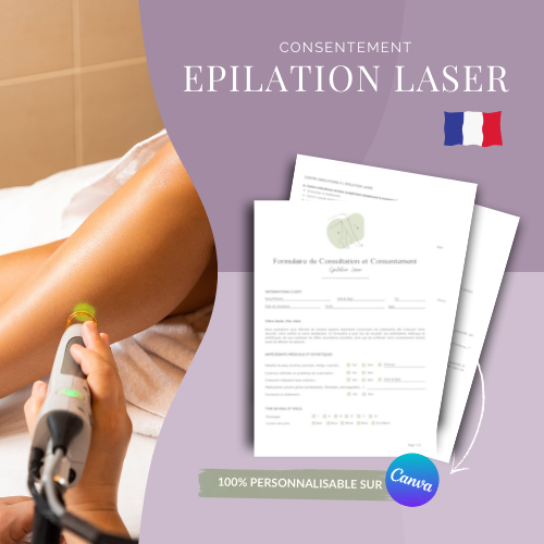 Formulaire Consentement - Epilation Laser