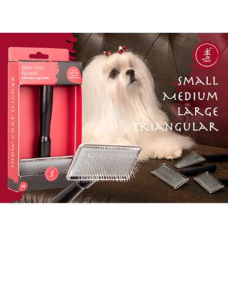 Yento Show Coat šepetys, L dydis