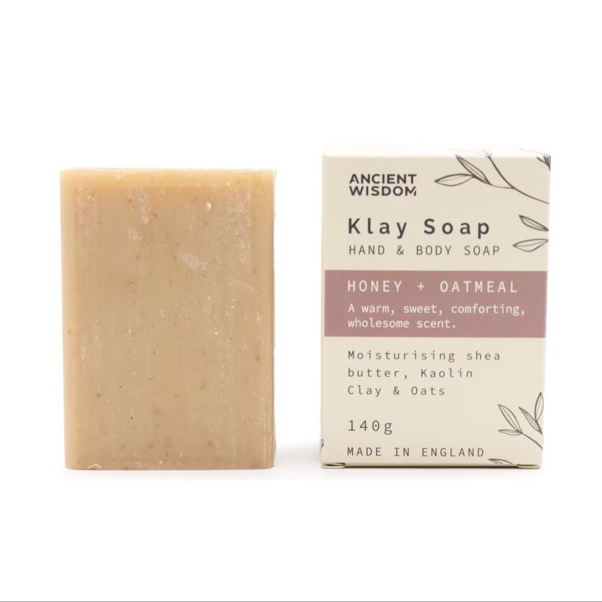 Klay Soap - Honey Oatmeal 140 g