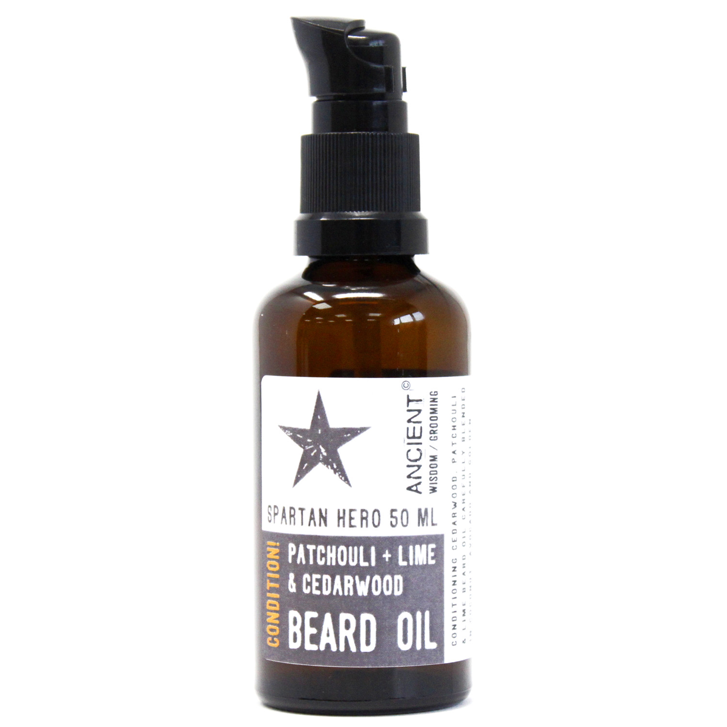 50ml Beard Oil - Nordic Spruce - Spartan Hero - Condition!