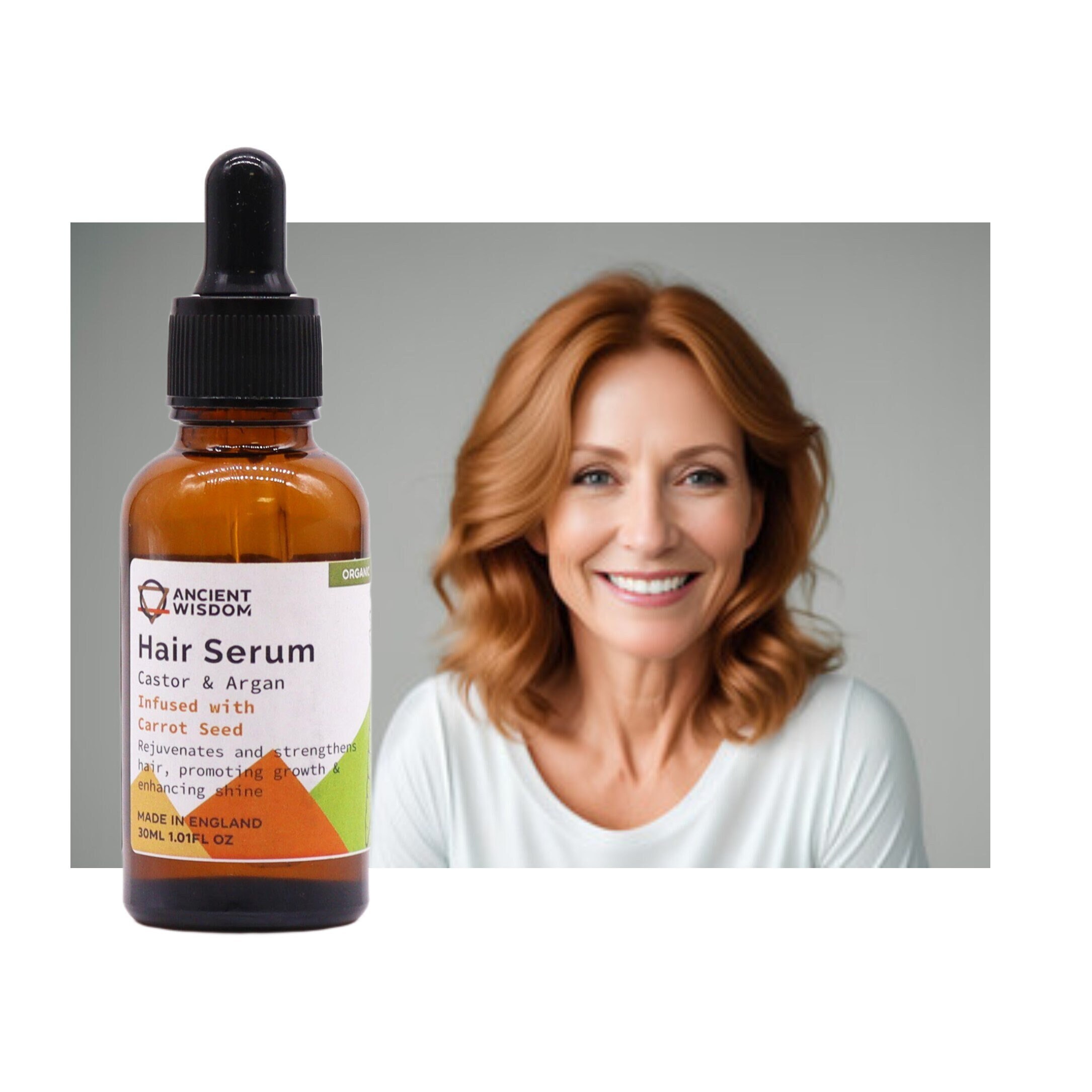 Organic Hair Serum 30ml - Carrot Seed