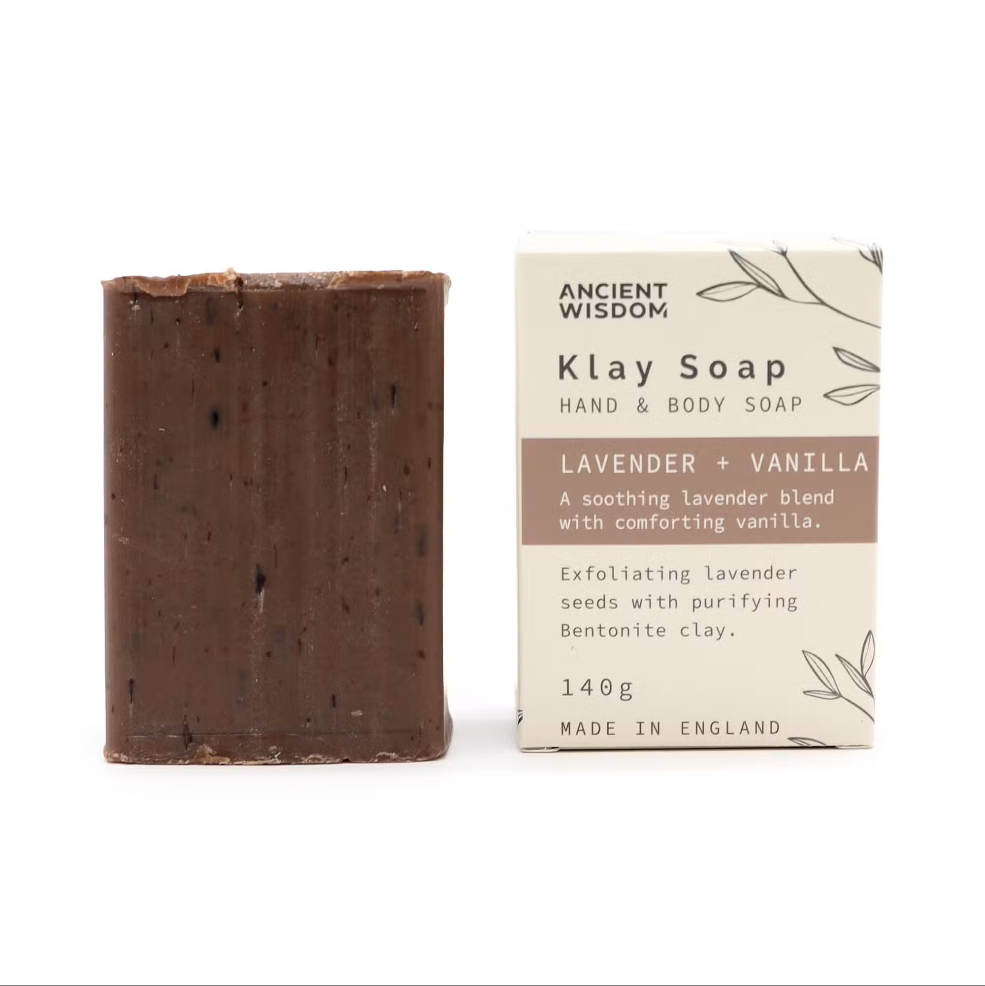 Klay Soap - Lavender & Vanilla 140 g