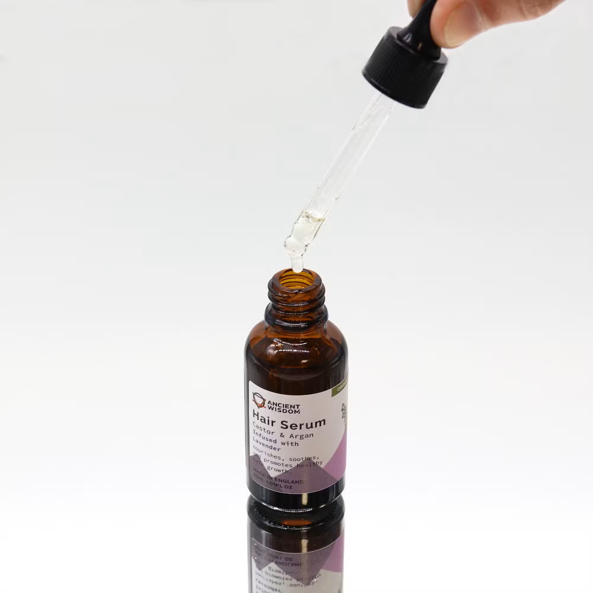Organic Hair Serum 30ml - Lavender