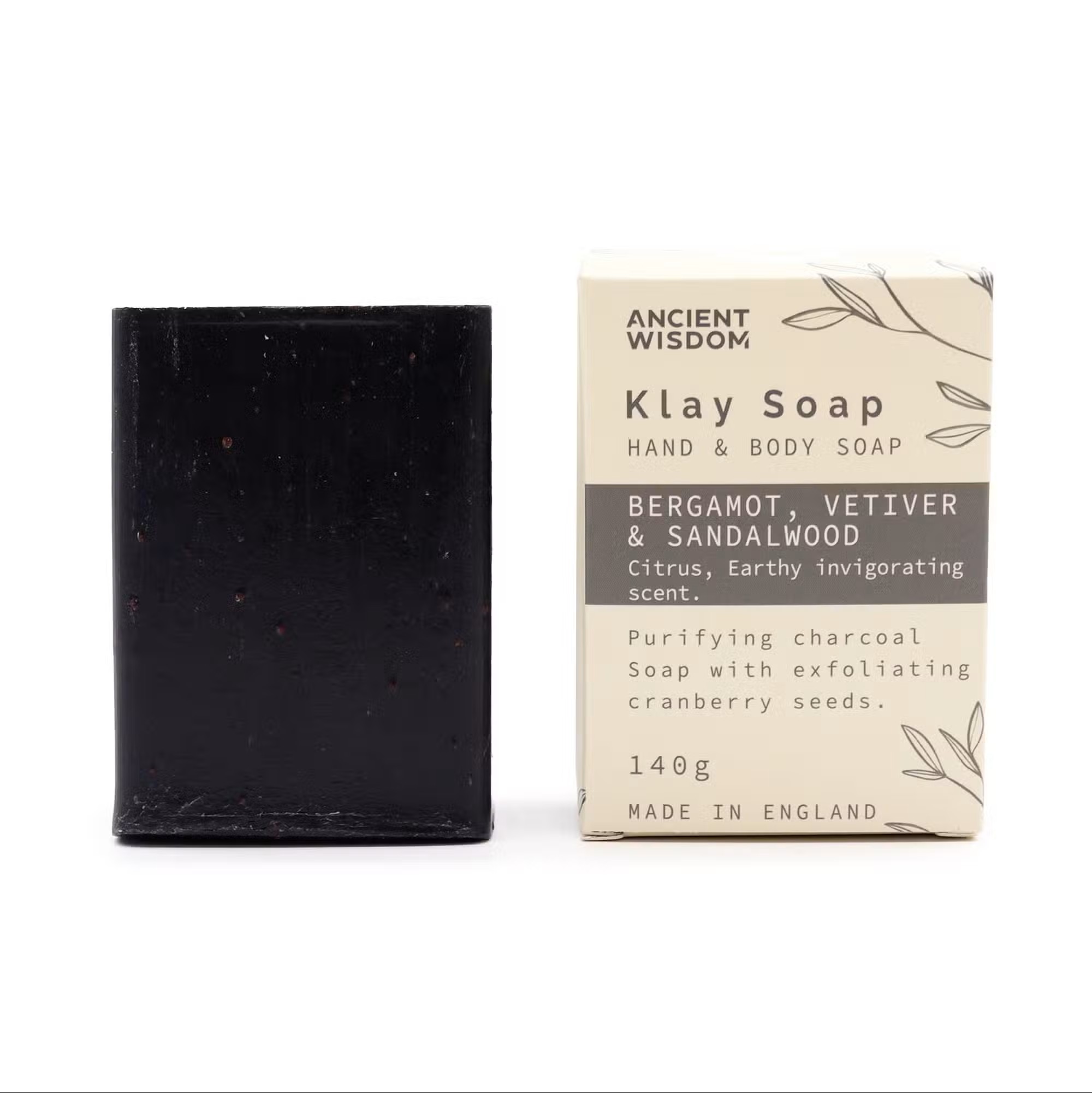 Klay Soap - Bergamot & Sandalwood 140 g