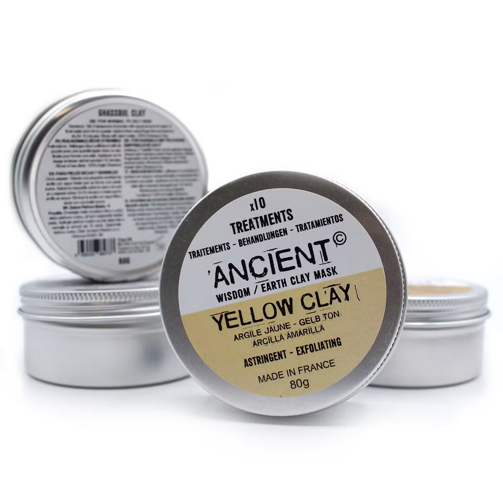 Yellow Clay Face Mask 80g