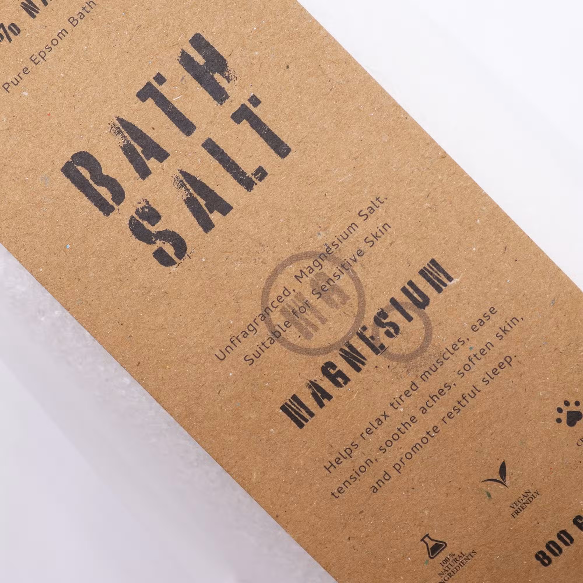 Greenman Rituals Magnesium Epsom Bath Salt – Pure Formula