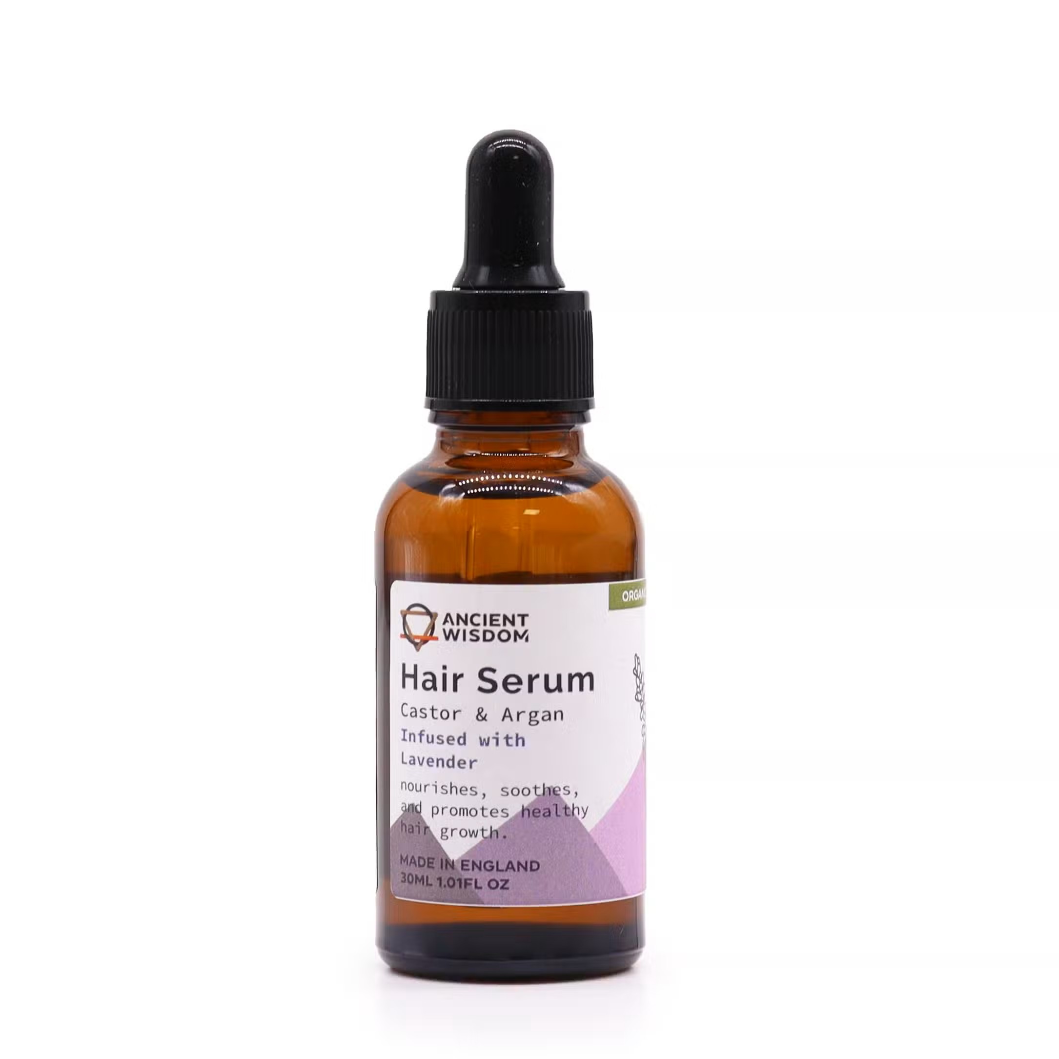Organic Hair Serum 30ml - Lavender