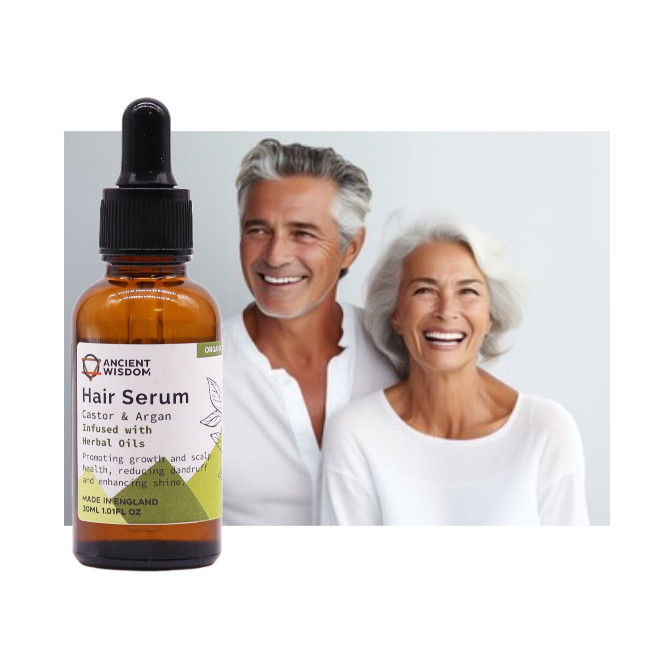 Organic Hair Serum 30ml - Herbal