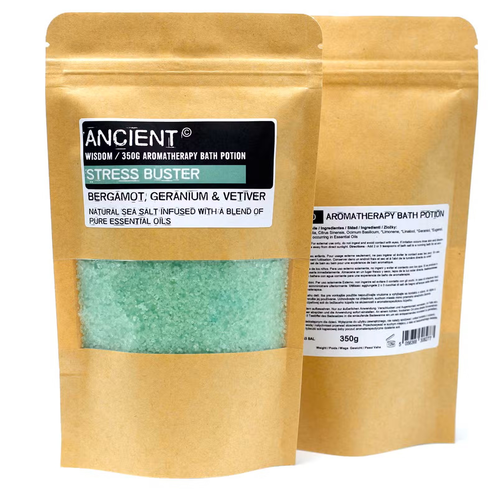 Aromatherapy Bath Potion for Stress Buster