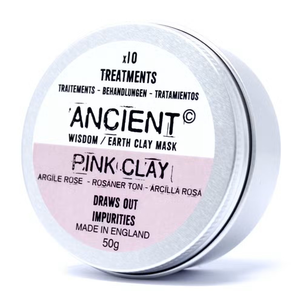 Pink Clay Face Mask 80g