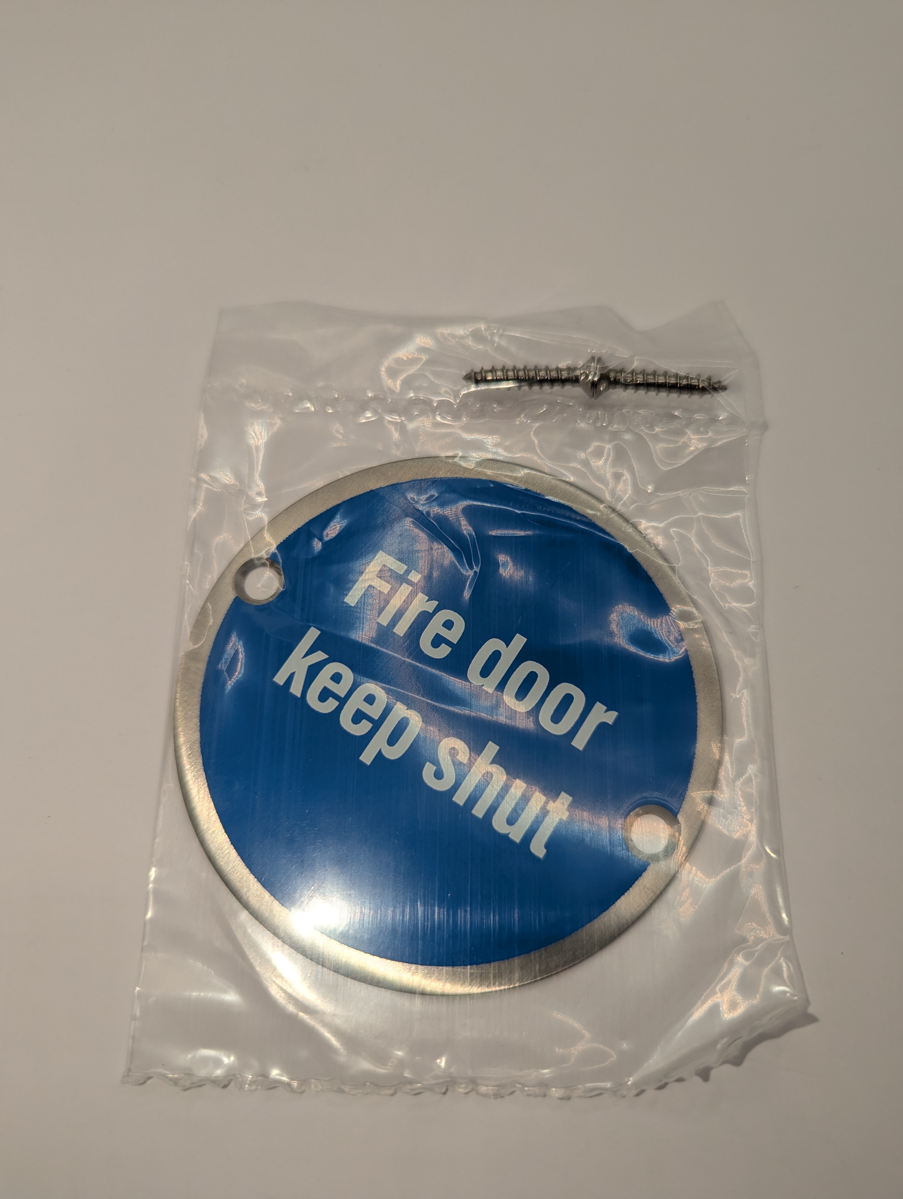 5 Pack Fire door keep shut sign